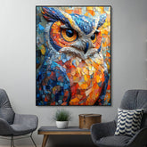 Toile - Abstract Owl